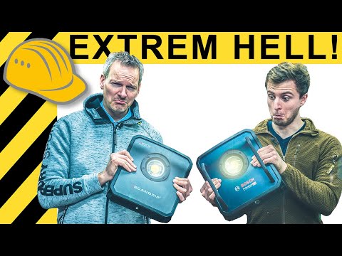 UNFASSBAR HELL! LED BAUSTRAHLER TEST - BOSCH & SCANGRIP | WERKZEUG NEWS #56