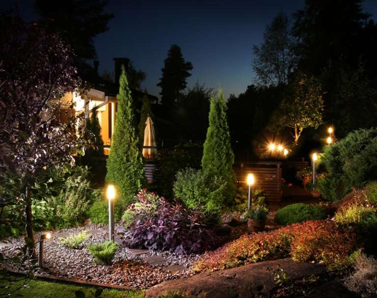 Gartenleuchten mit Strom Planung & ModellAuswahl