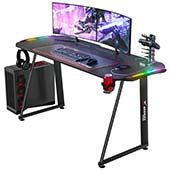 RGB Gaming Tisch mit LED Beleuchtung